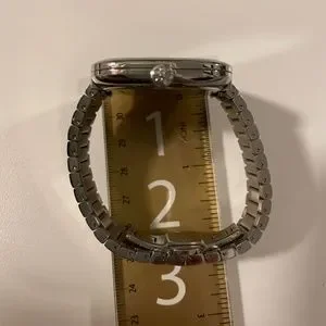 Shinola Gomelsky Silver & sparkle blue face watch Shinola | Accessories | Shinola Gomelsky Eppie Sneed Watch  main image 3